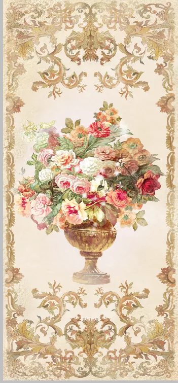 букет, ваза, цветы