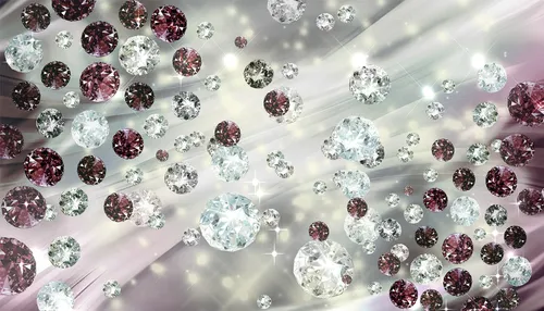 алмазы, бриллианты, белые, бордовые, мерцания, сияние, блеск, блики, драпировка